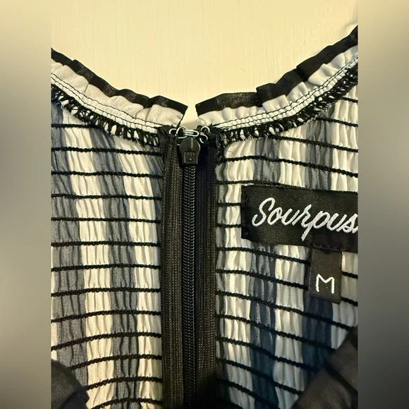 Sourpuss Striped Hi-Lo Dolly Dress (EUC - worn once!) - Picture 11 of 15